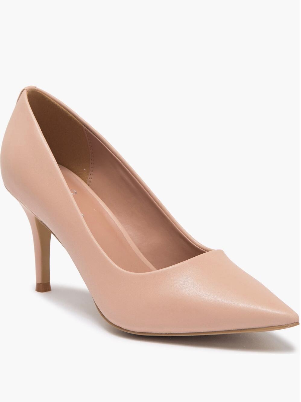 Linea Paolo Paris Pointed Toe Leather Pump Sz 5 Desert Sand